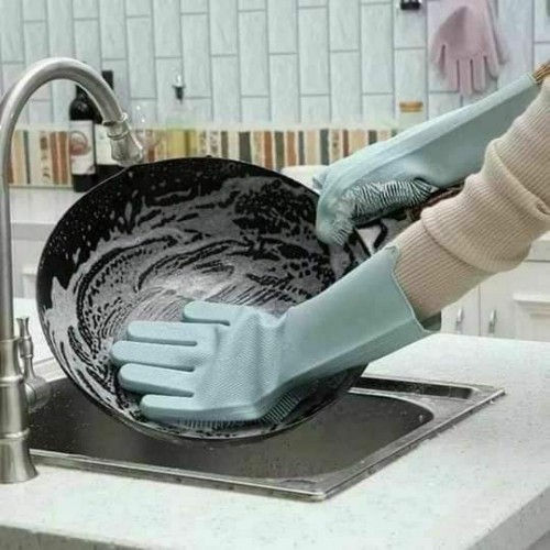 كفوف جلي سيليكون