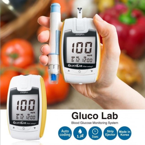 جهاز قياس السكر GlucoLab