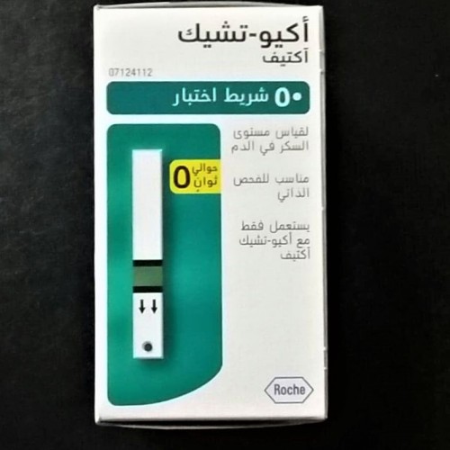 شرائط جهاز قياس السكر ACCU-CHECK