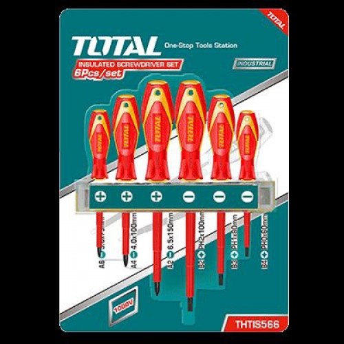 طقم مفكات (THTIS566 ( TOTAL