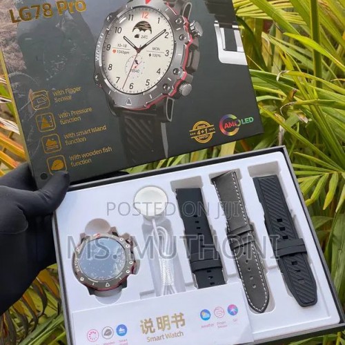 الساعة الذكية موديل LG78 Pro الفخامة