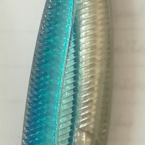 طعم صناعي 30 غرام (لور) سمكة صناعية زرقاء وفضية