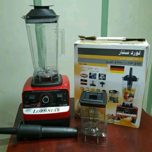 خلاط لورد ستار مع مطحنة 6000 واط