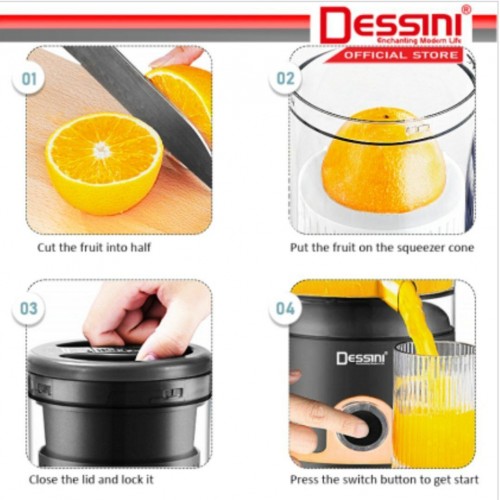 عصارة محمولة من Dessini الايطالية
